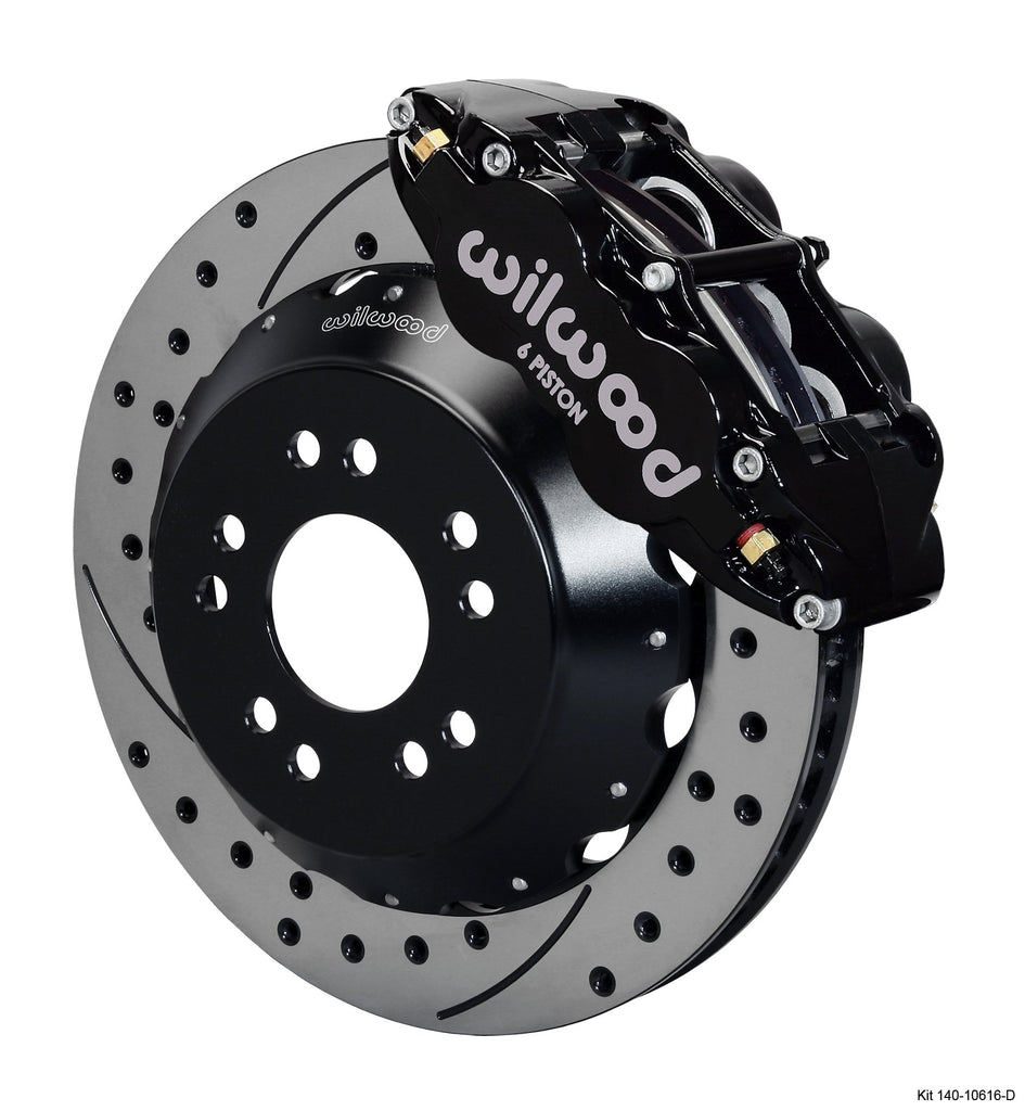 WILWOOD 140-10616-D FNSL6R FRT HAT 13.06 DRIL