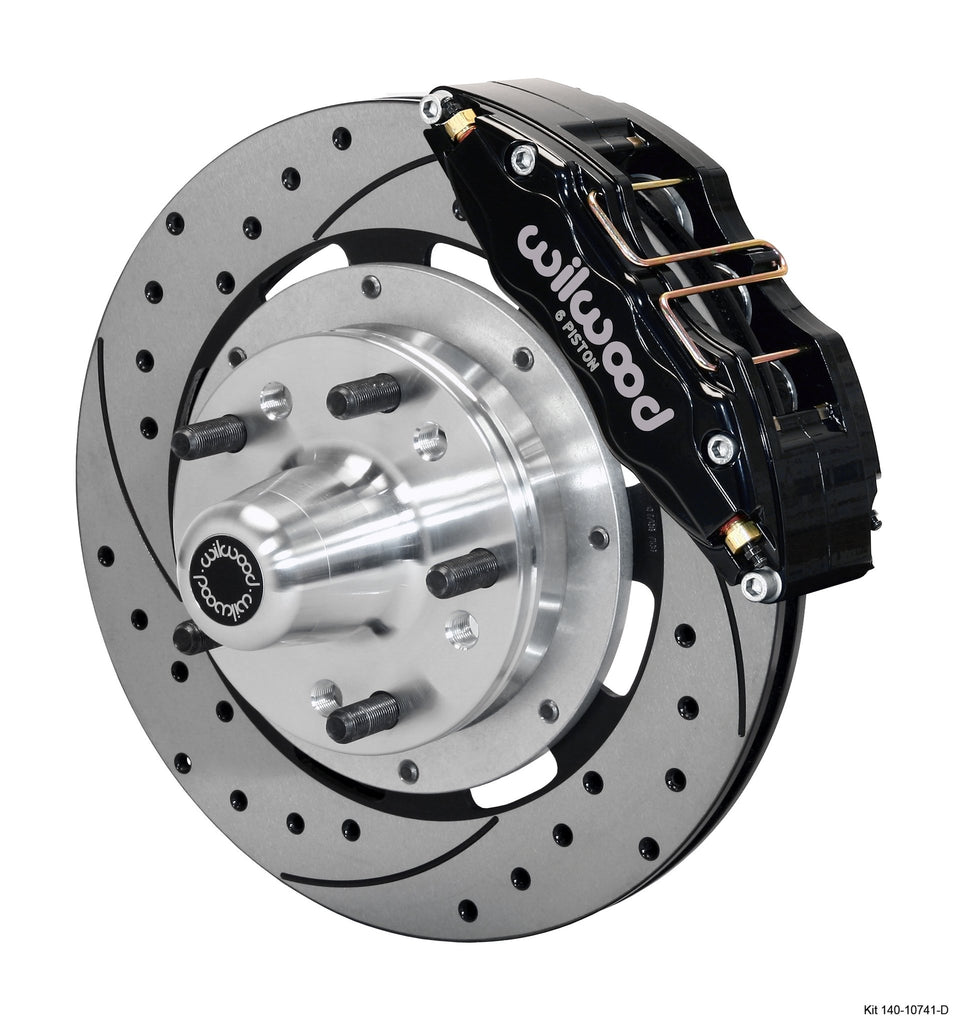WILWOOD 140-10741-D DP6 FRONT KIT12.19DRILLED