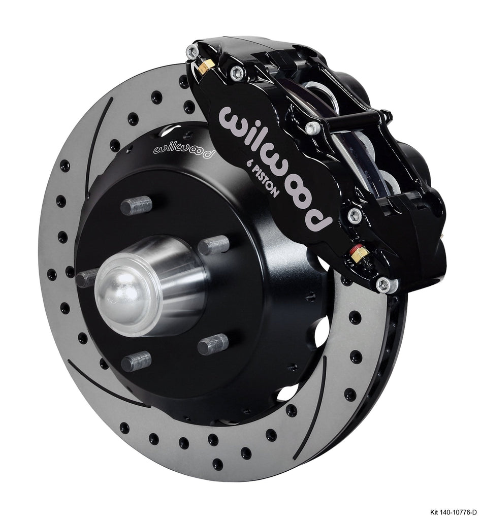 WILWOOD 140-10776-D FNSL6R FRT HUB 14.00 DRIL