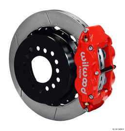 WILWOOD 140-10909-R FNSL4R REAR P-BRK KIT 12.