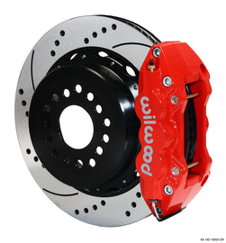 WILWOOD 140-10943-DR W4A REAR P-BRK KIT 14.00'