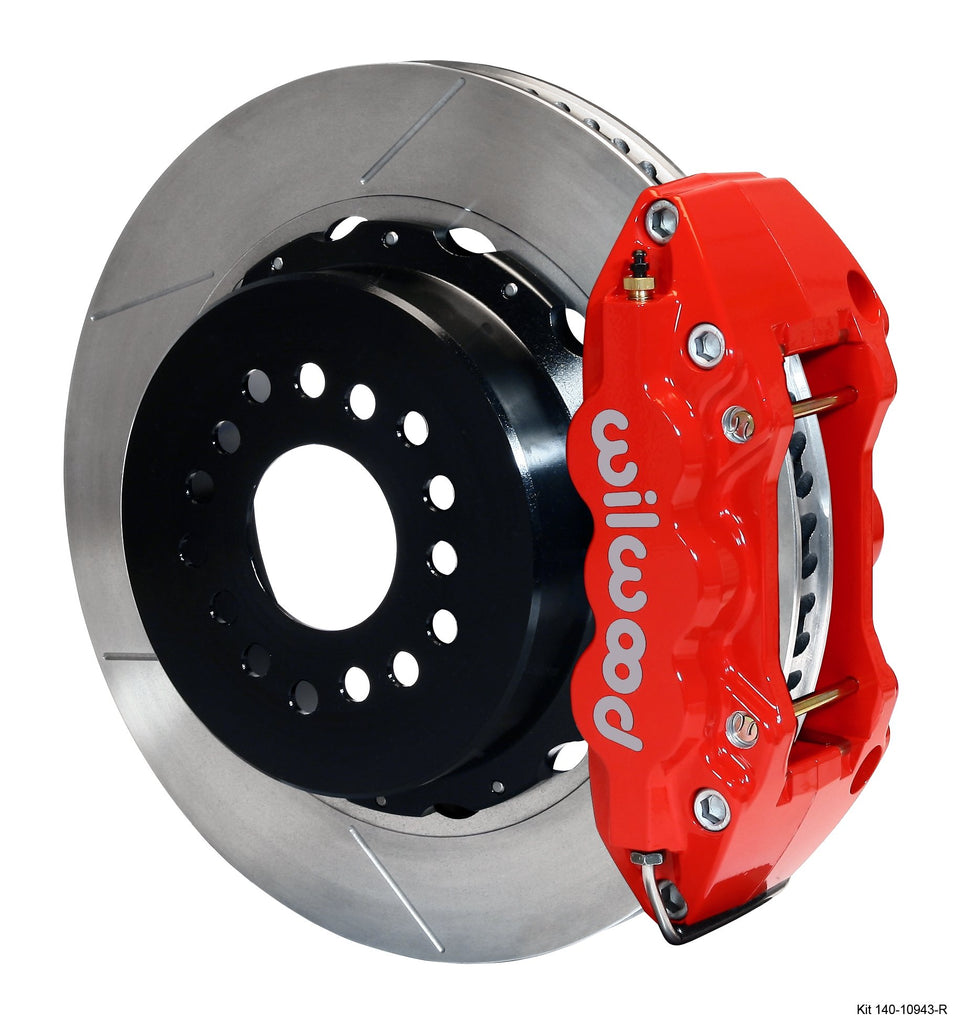 WILWOOD 140-10943-R W4A REAR P-BRK KIT 14.00'