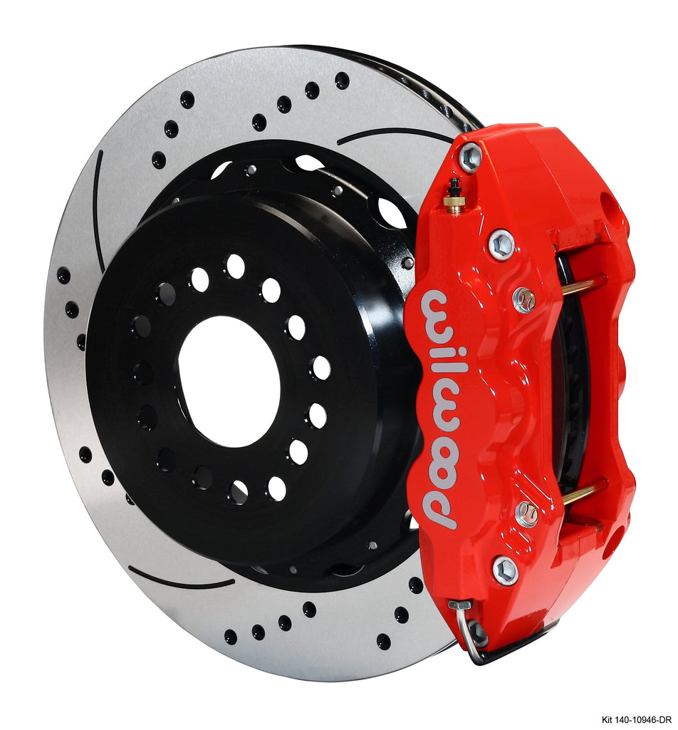 WILWOOD 140-10946-DR W4A REAR P-BRK KIT 14.00'