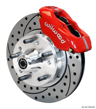 Load image into Gallery viewer, WILWOOD 140-11023-DR FDL FRONT KIT 11.00'  RED