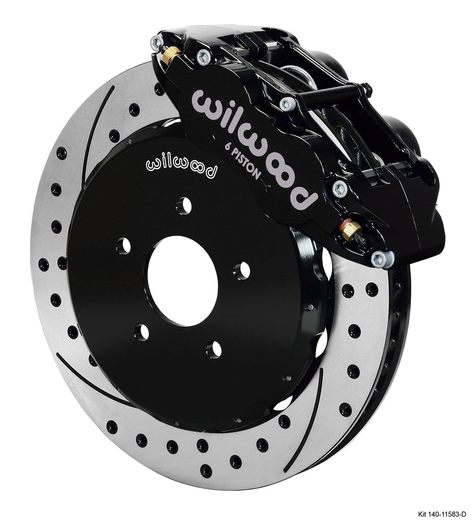 WILWOOD 140-11583-D FNSL6R FRT HAT 13.06 DRIL