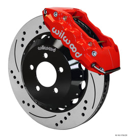 WILWOOD 140-11764-DR W6A FRT HAT 14.25 DRILL R
