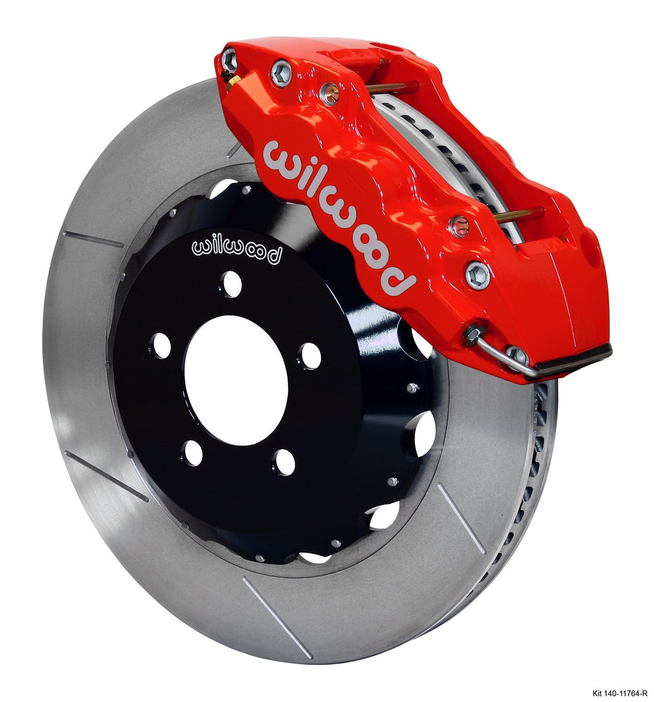 WILWOOD 140-11764-R W6A FRONT HAT KIT14.25 RD