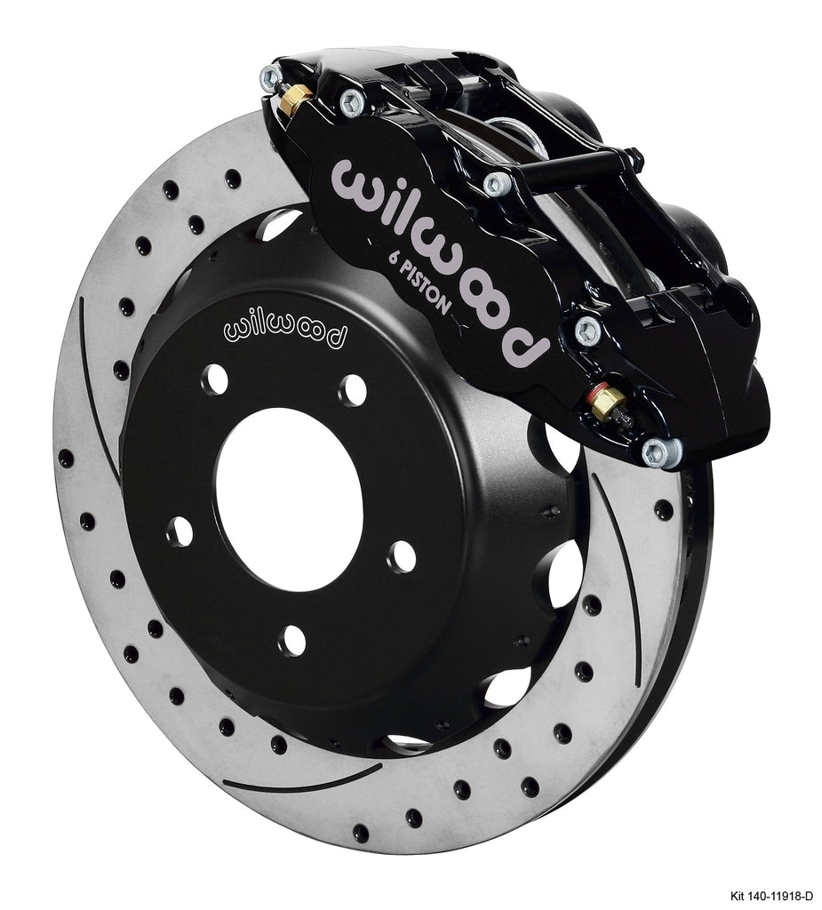 WILWOOD 140-11918-D FNSL6R FRT HAT 12.88 DRIL