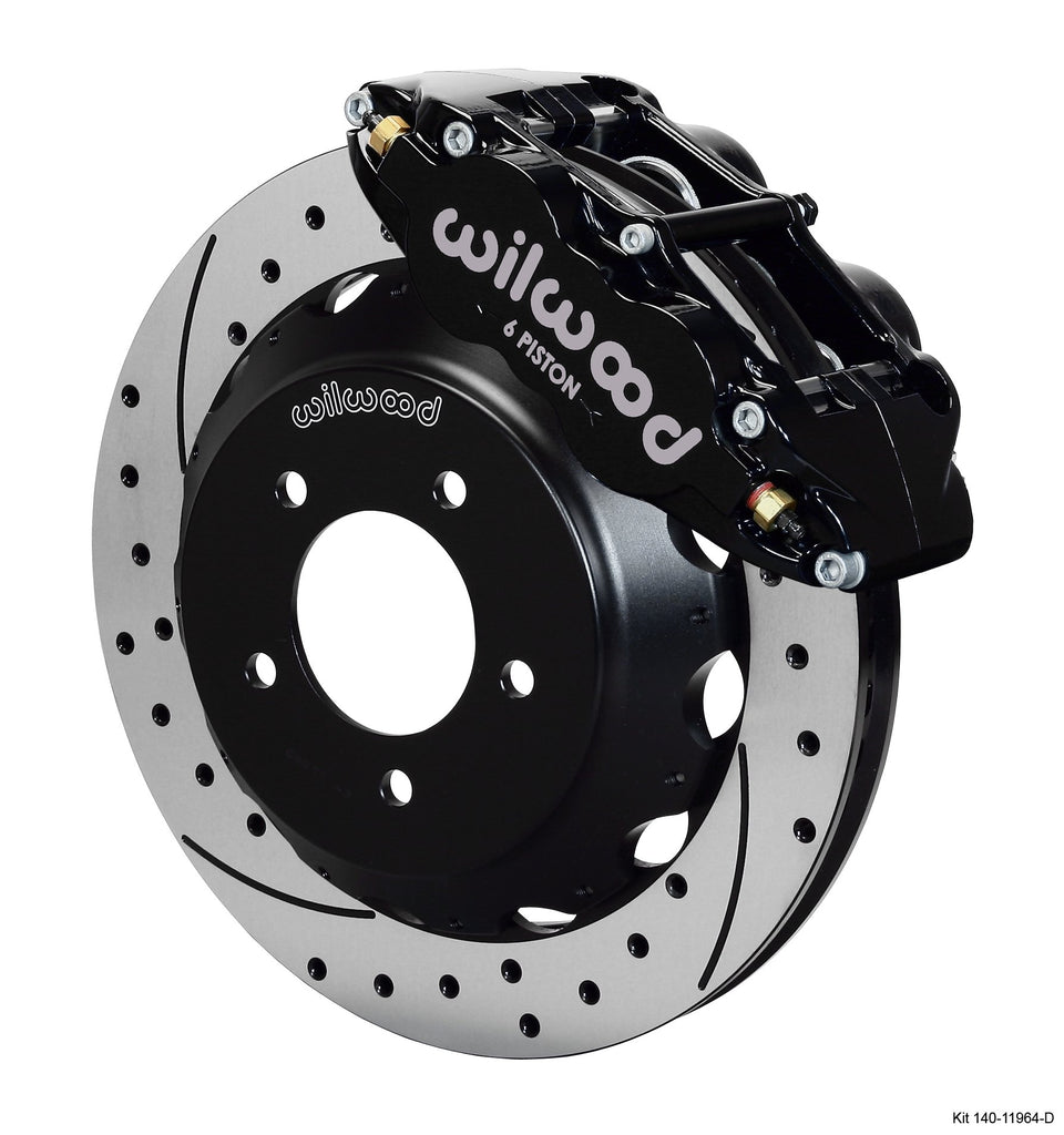 WILWOOD 140-11964-D FNSL6R FRT HAT 14.00 DRIL