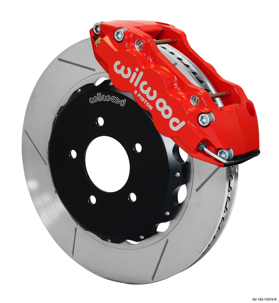 WILWOOD 140-11974-R W6A FRONT HAT KIT14.00 RD