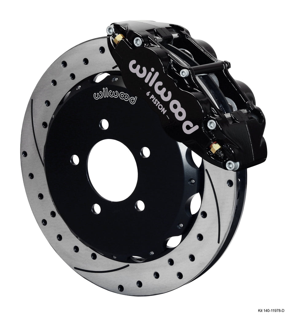 WILWOOD 140-11978-D FNSL6R FRT HAT 12.88 DRIL