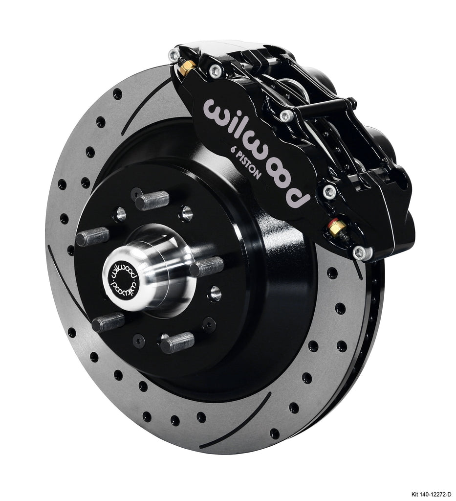 WILWOOD 140-12272-D FNSL6R FRNT HUB & 1PC RTR
