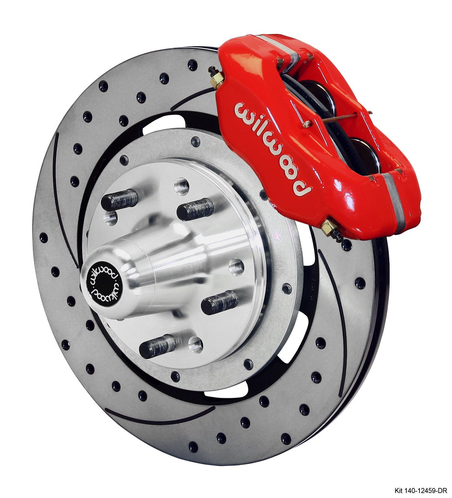 WILWOOD 140-12459-DR FDL FRONT KIT 12.19'  RED