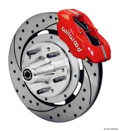 WILWOOD 140-12459-DR FDL FRONT KIT 12.19'  RED