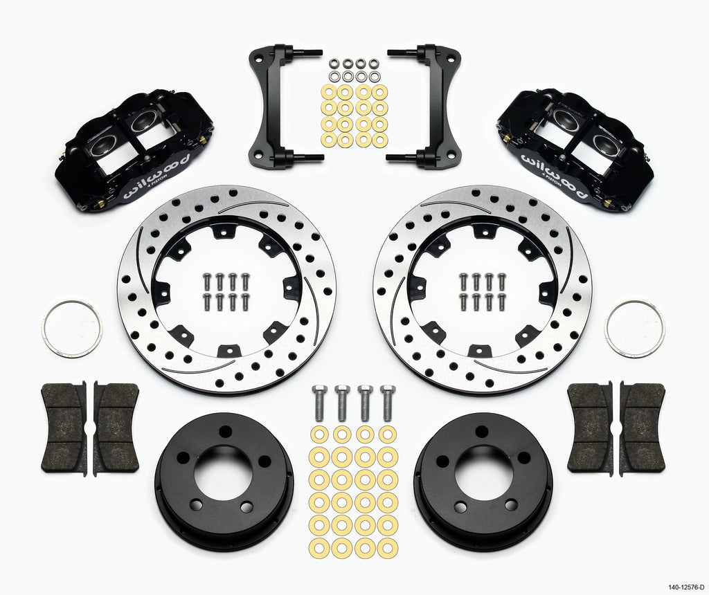 WILWOOD 140-12576-D FNSL4R FRONT KIT 12.19'