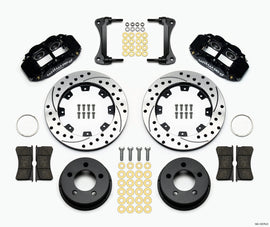 WILWOOD 140-12576-D FNSL4R FRONT KIT 12.19'