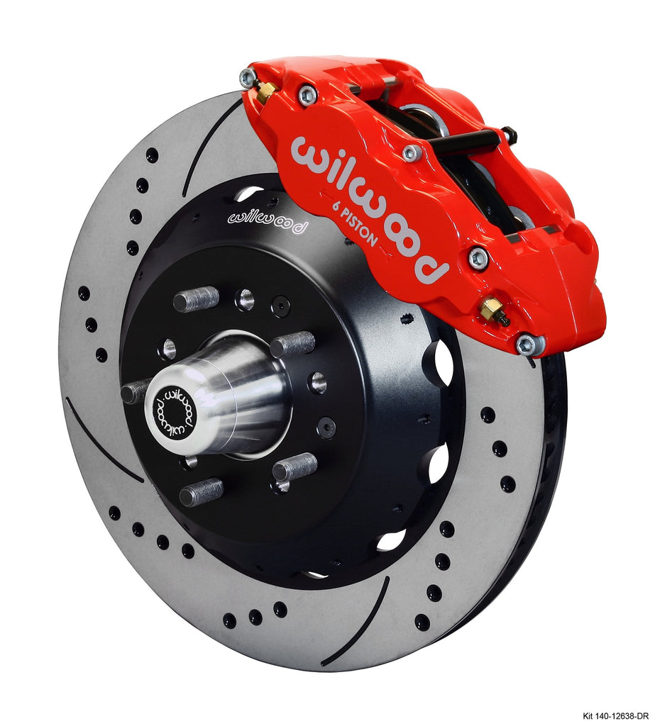 WILWOOD 140-12638-DR FNSL6R FRONT HUB KIT 14.0