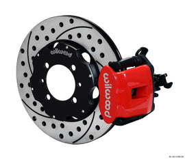 WILWOOD 140-12768-DR CPB REAR KIT  11.00'  RED