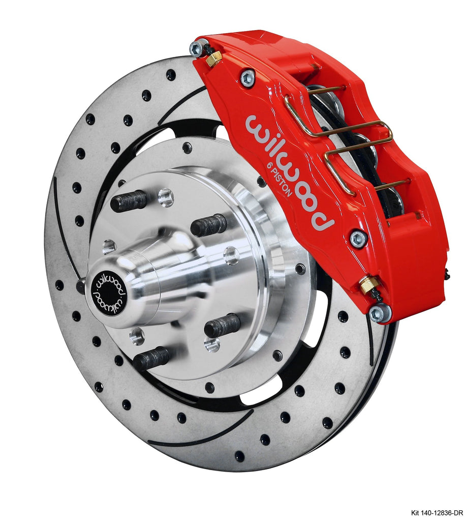 WILWOOD 140-12836-DR CAM  79-81  DP6  DR/RED