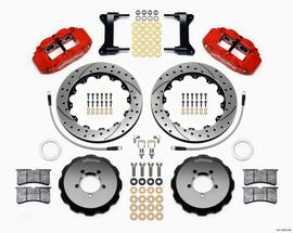 WILWOOD 140-12870-DR FNSL6R FRONT HAT KIT 12.8