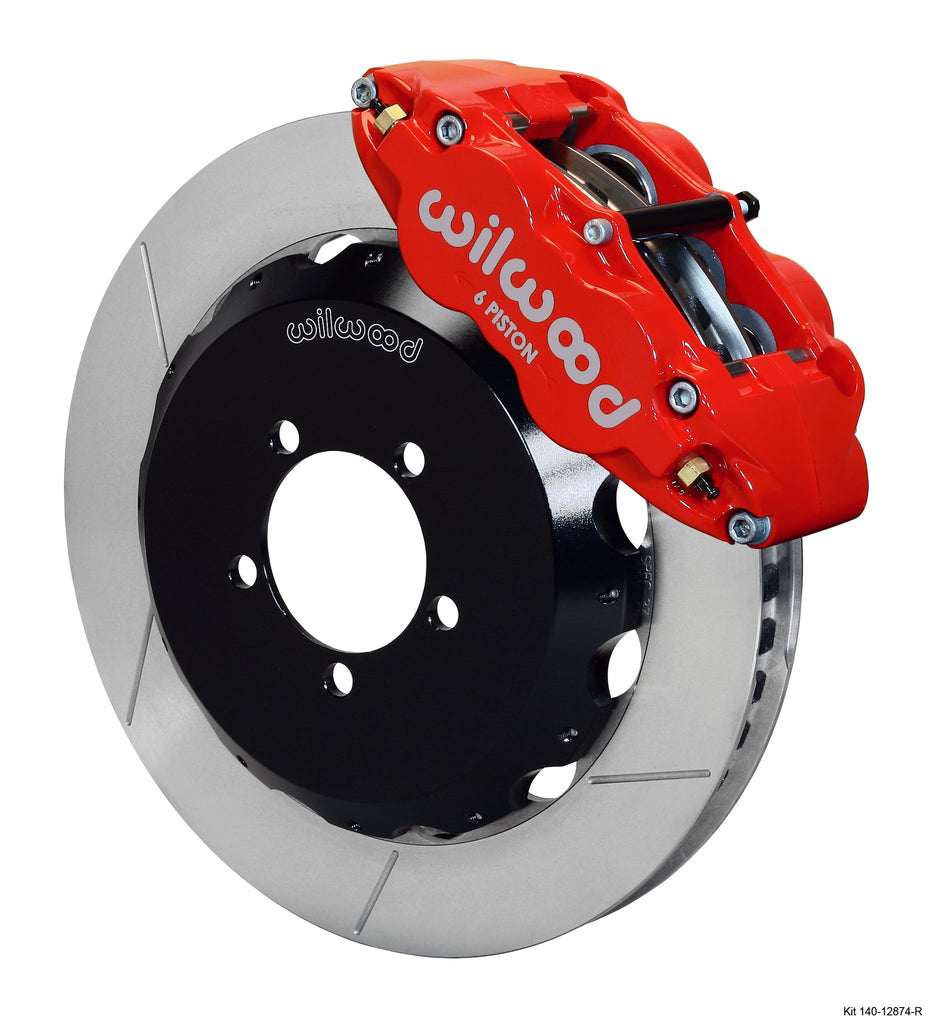 WILWOOD 140-12874-R FNSL6R FRONT HAT KIT 12.8