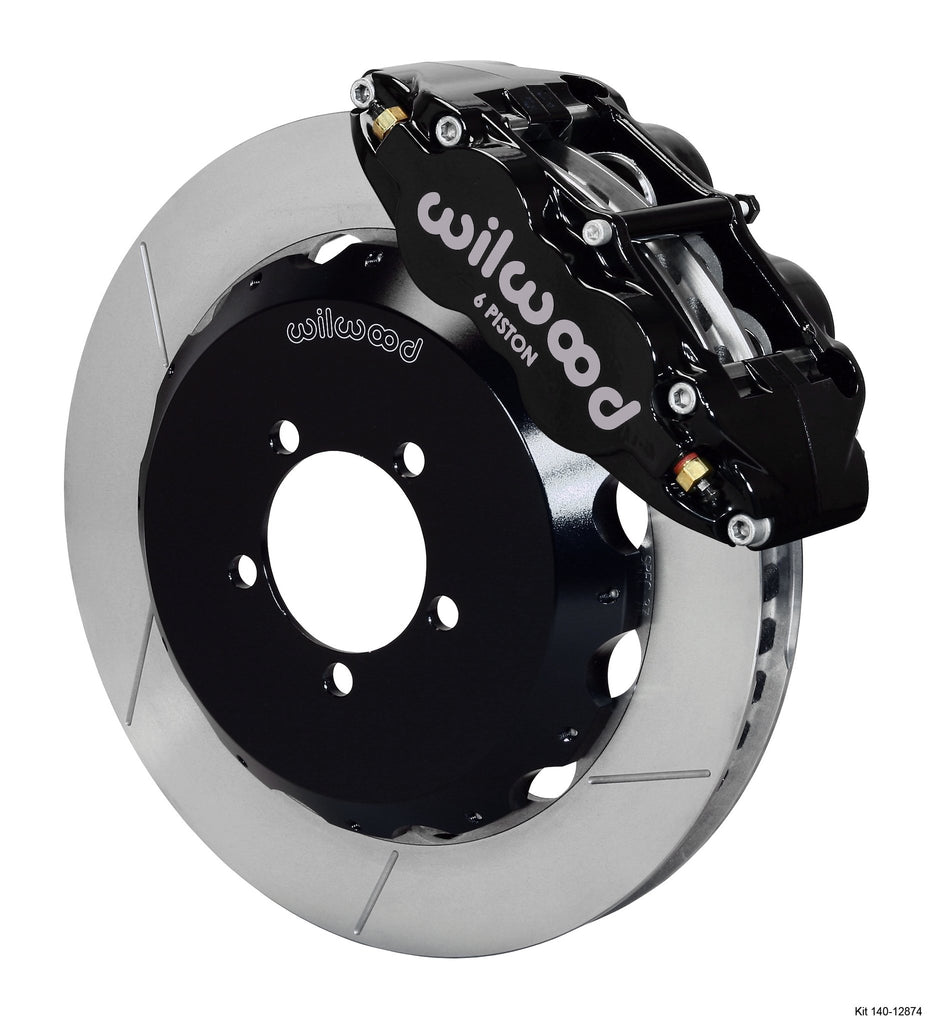 WILWOOD 140-12874 FNSL6R FRONT HAT KIT 12.8