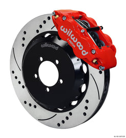 WILWOOD 140-12875-DR FNSL6R FRONT HAT KIT 14.0