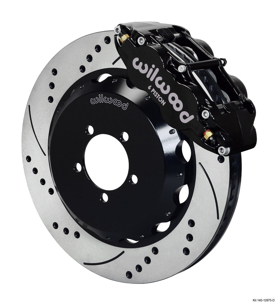 WILWOOD 140-12875-D FNSL6R FRONT HAT KIT 14.0