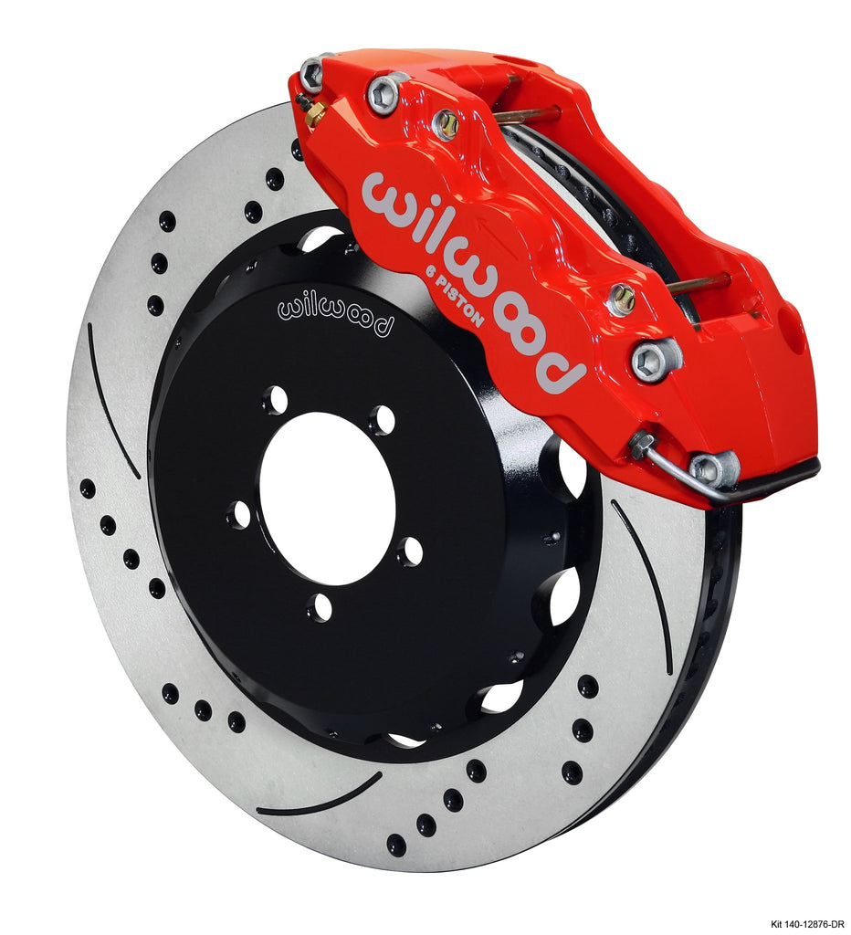 WILWOOD 140-12876-DR W6A FRONT HAT KIT 14.00