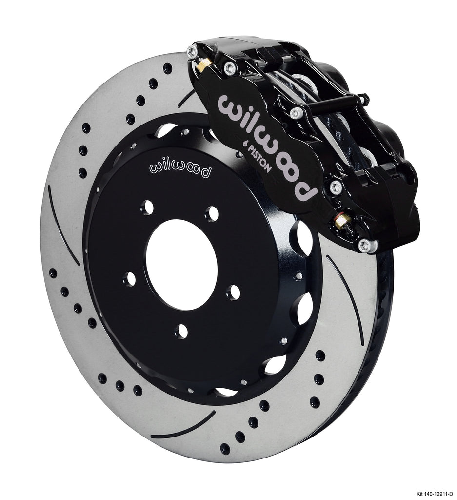 WILWOOD 140-12911-D FNSL6R FRONT HAT KIT 14.0