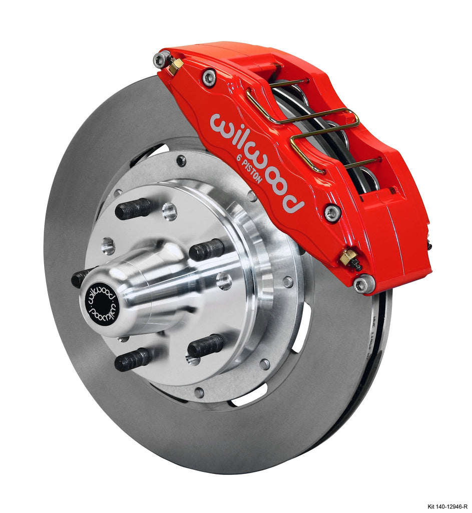 WILWOOD 140-12946-R FDL FRONT KIT 12.19' RED