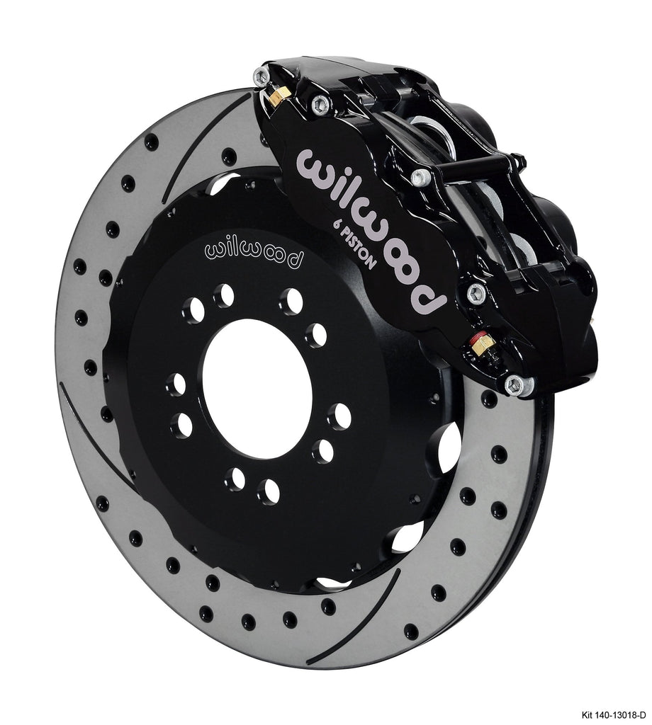 WILWOOD 140-13018-D FNSL6R FRONT HAT KIT