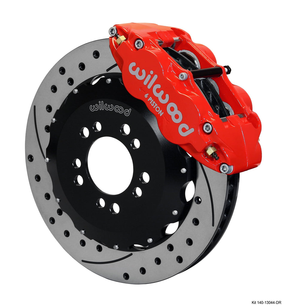 WILWOOD 140-13044-DR FNSL6R FRONT HAT KIT