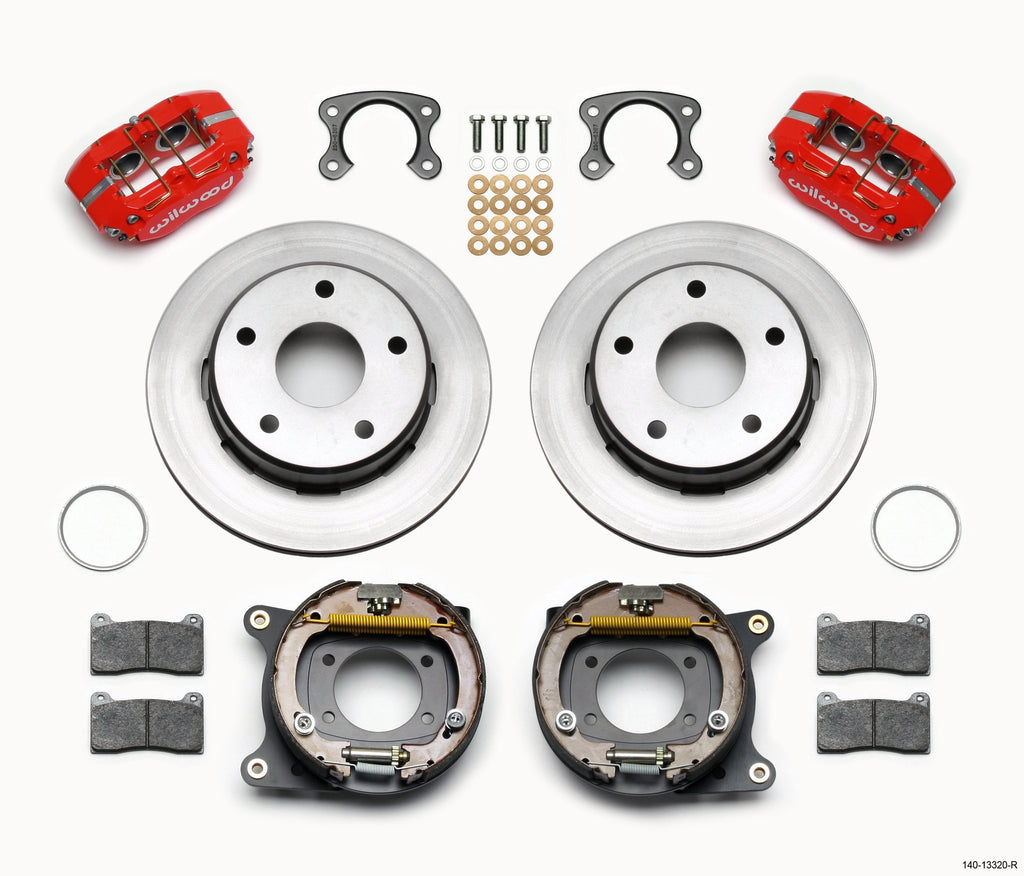 WILWOOD 140-13320-R KIT REAR DISC/DRUM SMALL