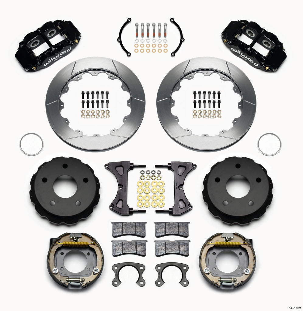 WILWOOD 140-13321 KIT REAR DISC/DRUM BIG FO