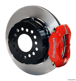 WILWOOD 140-5746-R FDL P/S REAR KIT  RED