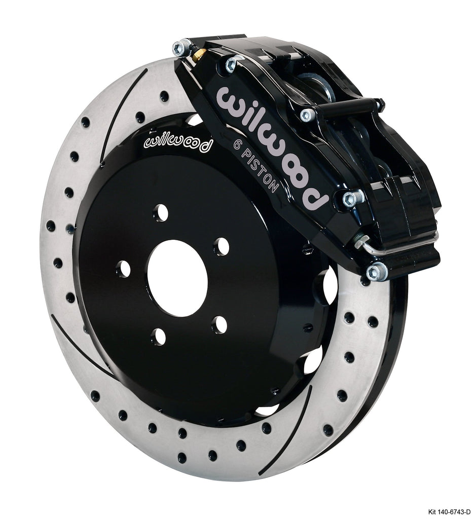 WILWOOD 140-6743-D SL6 FRT KIT12.88 DRILLED