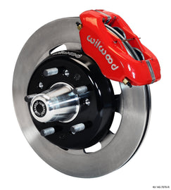 WILWOOD 140-7676-R FDL FRONT KIT 12.19'  RED