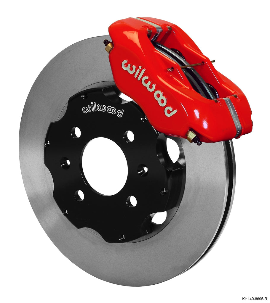 WILWOOD 140-8695-R FDL FRONT HAT KIT11.00RED