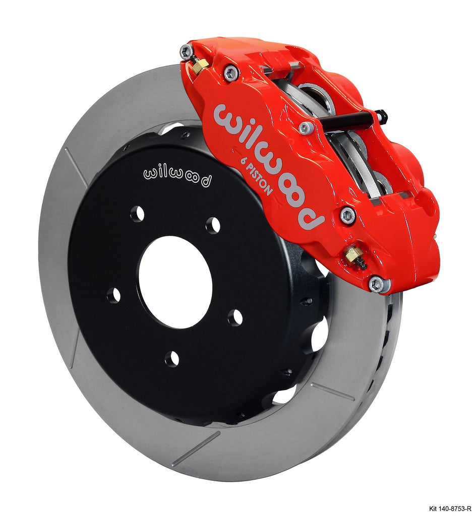 WILWOOD 140-8753-R FNSL6R FRONT HAT KIT 13.0