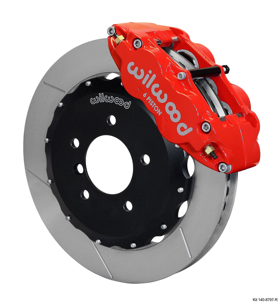 WILWOOD 140-8797-R FNSL6R FRONT HAT KIT 13.0