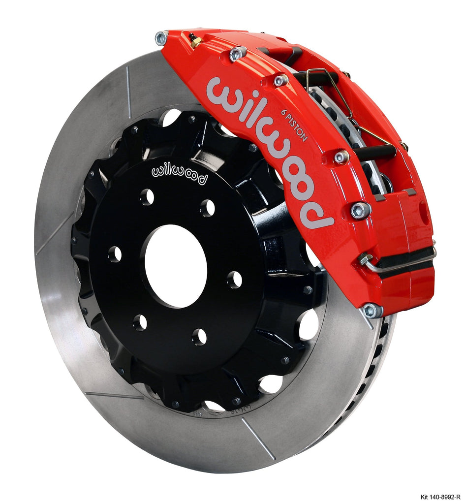 WILWOOD 140-8992-R TC6R FRONT KIT16.00' RED
