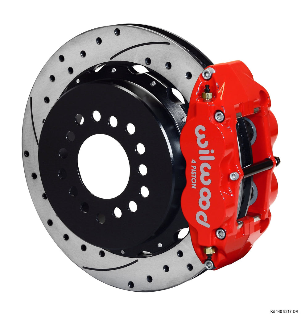 WILWOOD 140-9217-DR FNSL4R REAR P-BRK KIT 12.