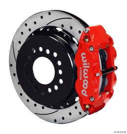 WILWOOD 140-9218-DR FNSL4R REAR P-BRK KIT 12.