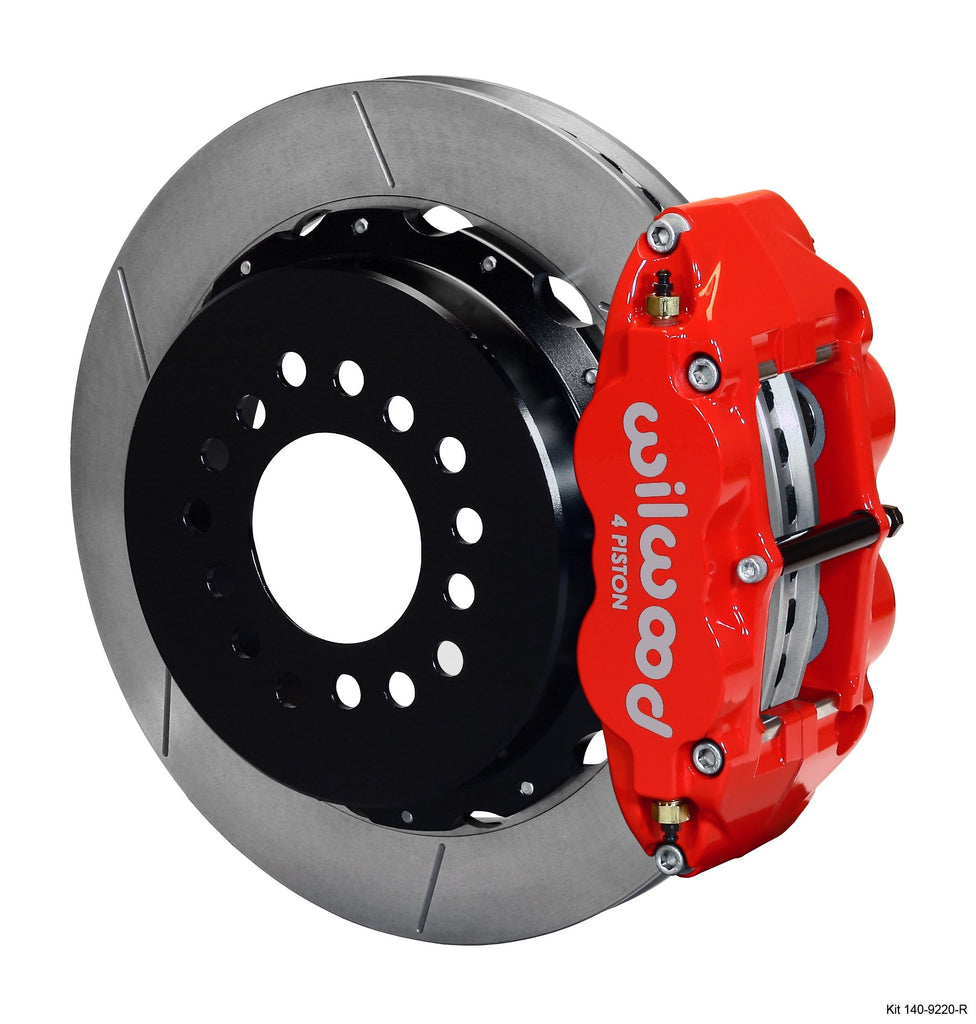 WILWOOD 140-9220-R FNSL4R REAR P-BRK KIT 12.