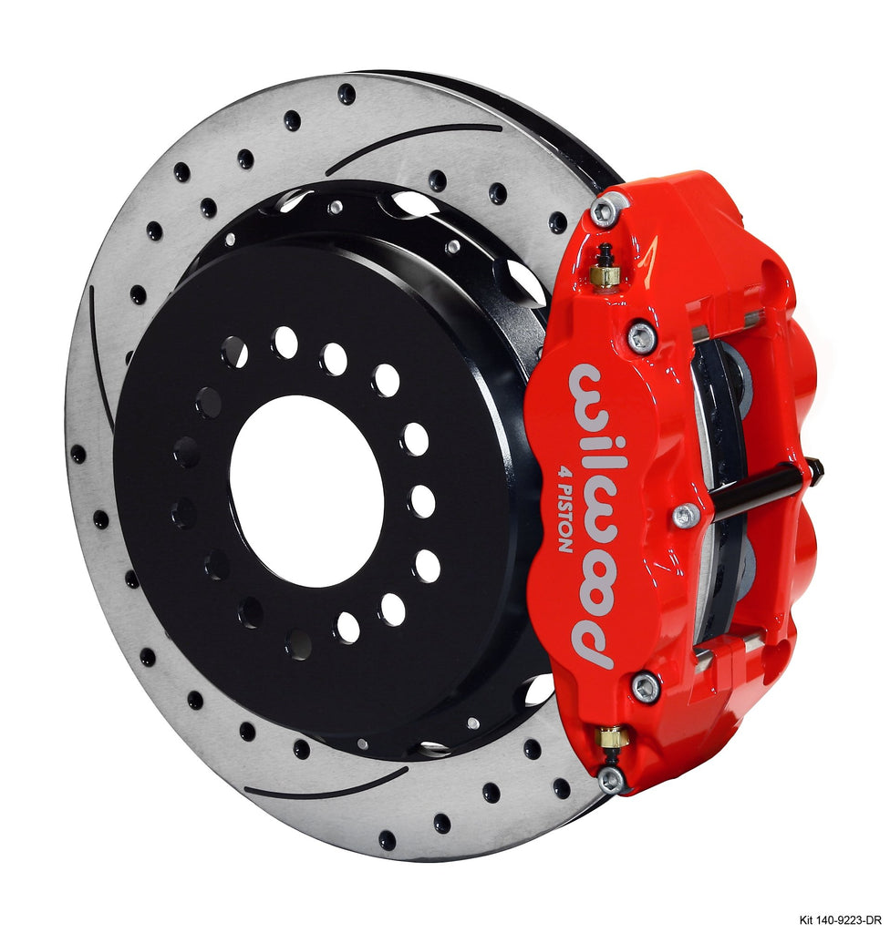 WILWOOD 140-9223-DR FNSL4R REAR P-BRK KIT 12.