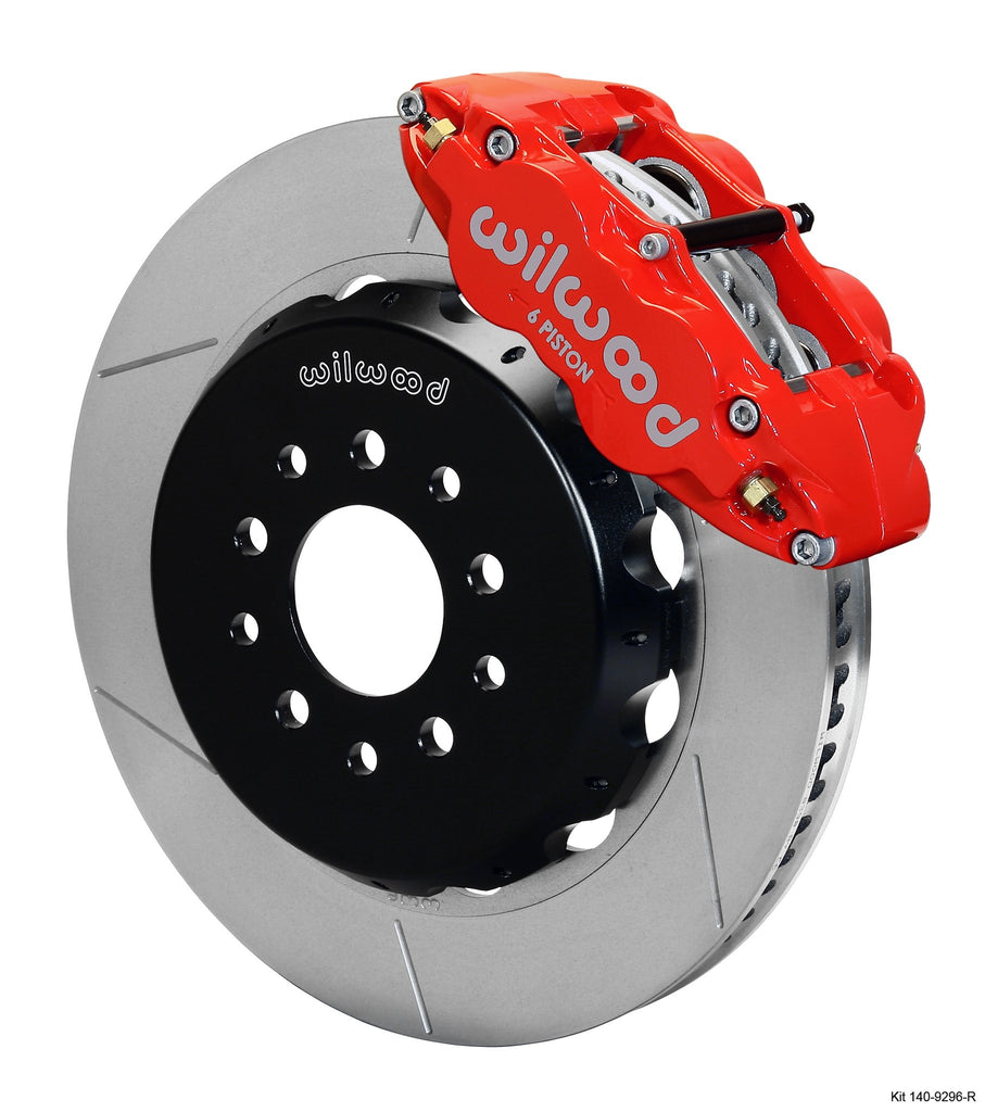 WILWOOD 140-9296-R FNSL6R FRONT HAT KIT 14.0