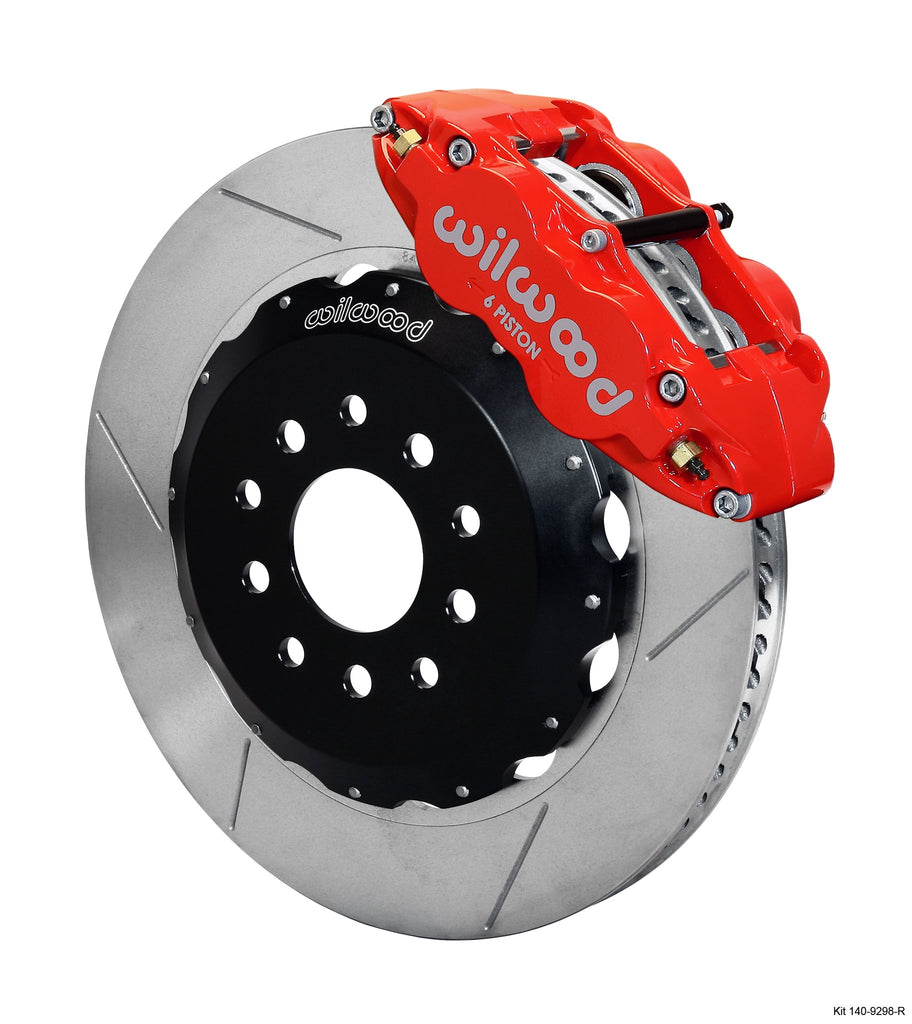 WILWOOD 140-9298-R FNSL6R FRONT HAT KIT 14.0