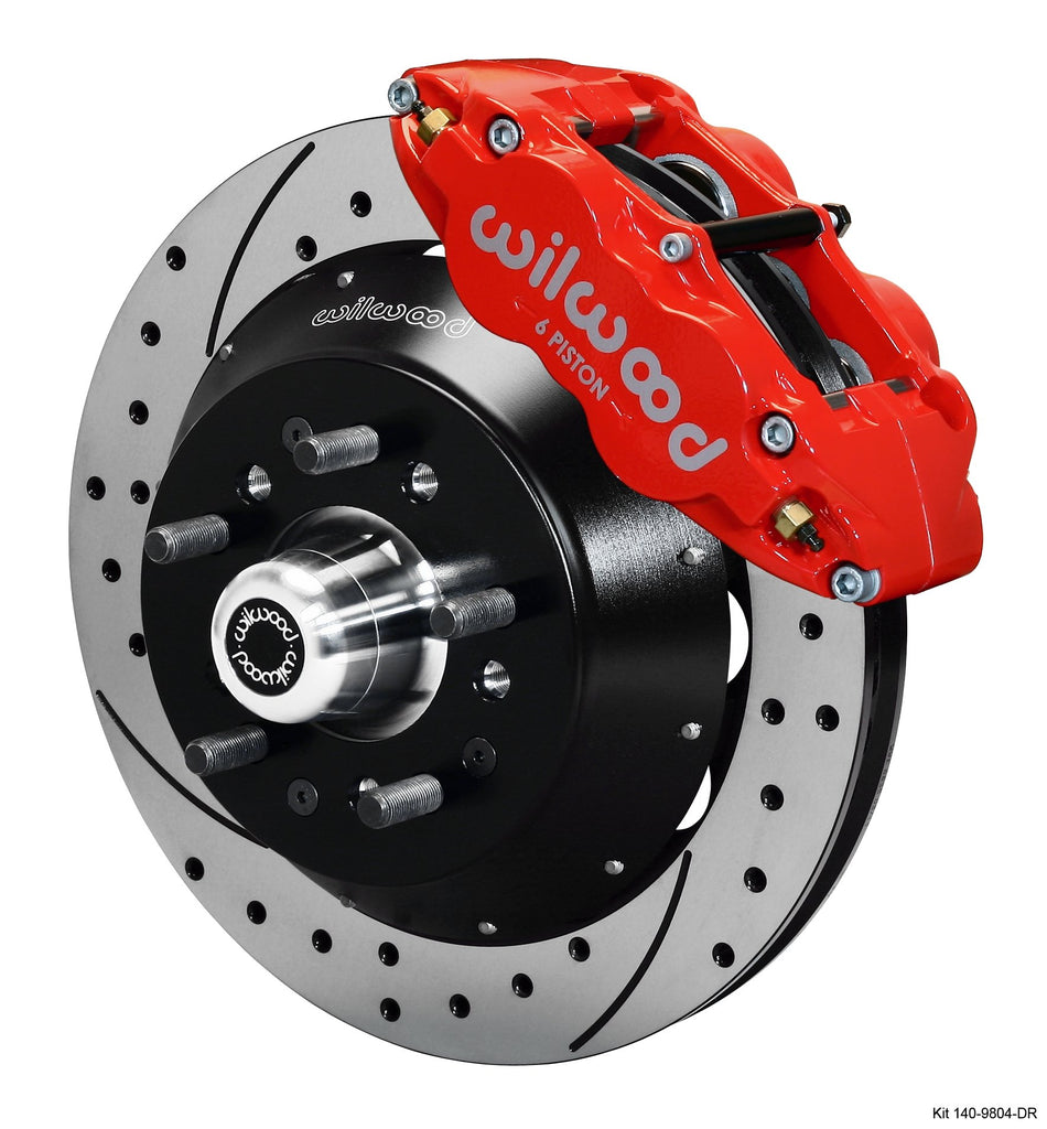 WILWOOD 140-9804-DR FNSL6R FRT HUB 14.00 DRIL