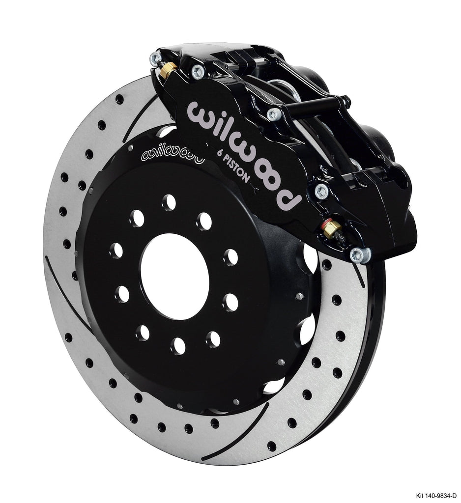 WILWOOD 140-9834-D FNSL6R FRT HAT 14.00 DRIL